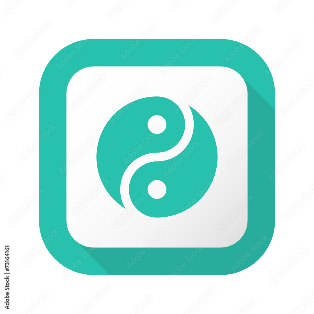 Flat Long Shadow Button - Vector Flat Long Shadow Button - Vector
