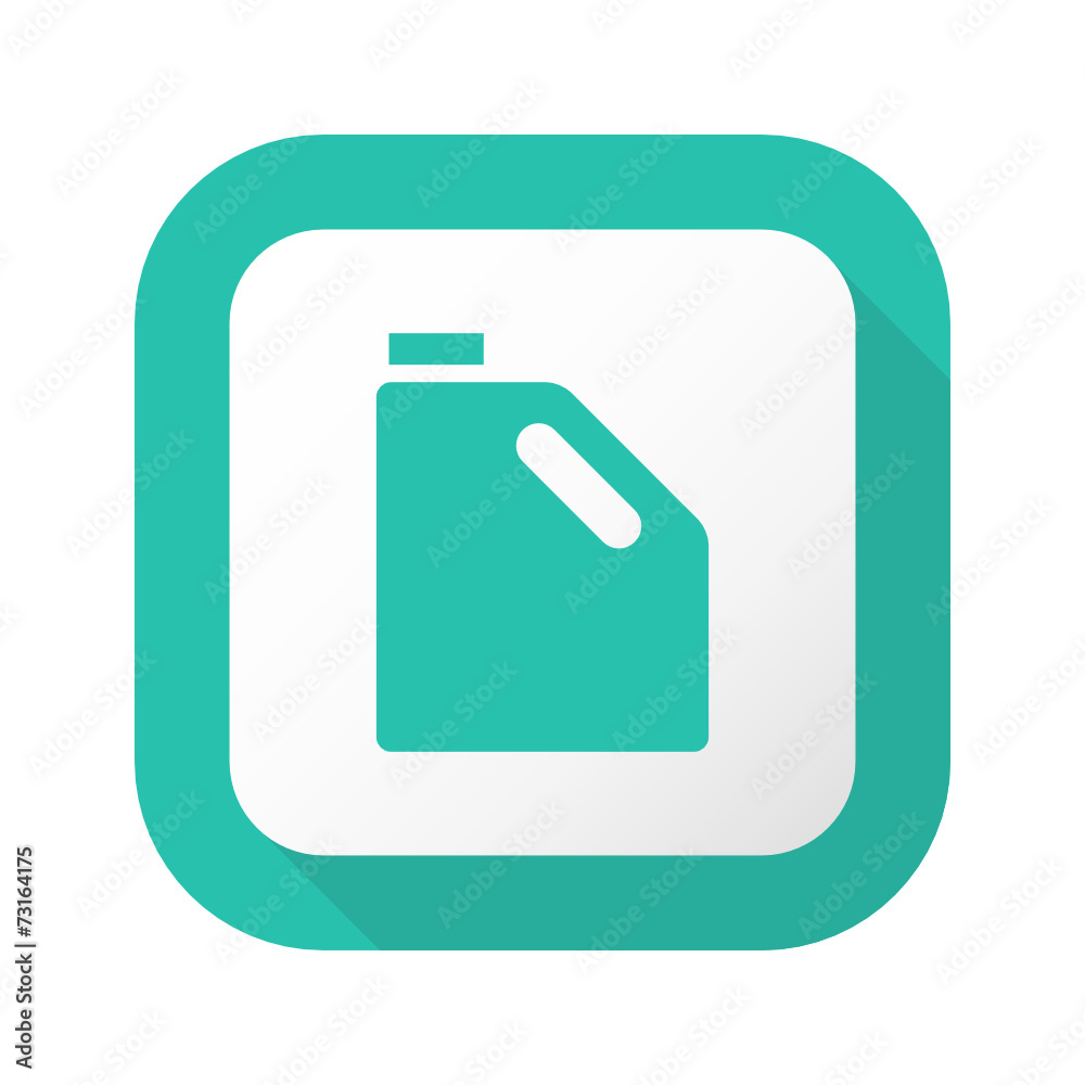 Flat Long Shadow Button - Vector Flat Long Shadow Button - Vector
