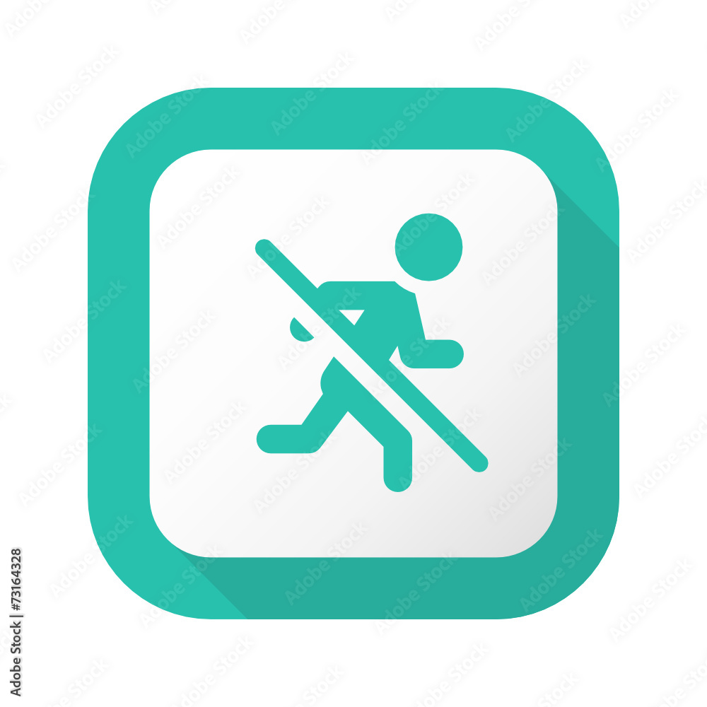 Flat Long Shadow Button - Vector Flat Long Shadow Button - Vector