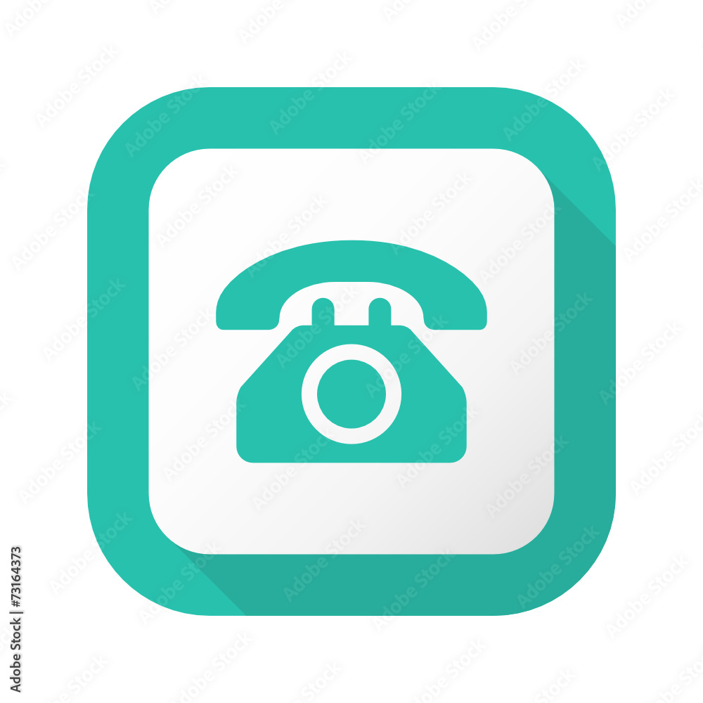 Flat Long Shadow Button - Vector Flat Long Shadow Button - Vector