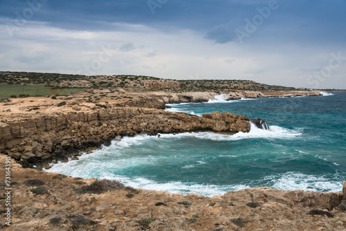 Cyprus - coastline of south east Cyprus