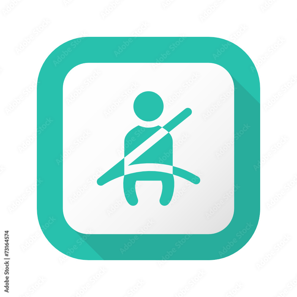 Flat Long Shadow Button - Vector Flat Long Shadow Button - Vector