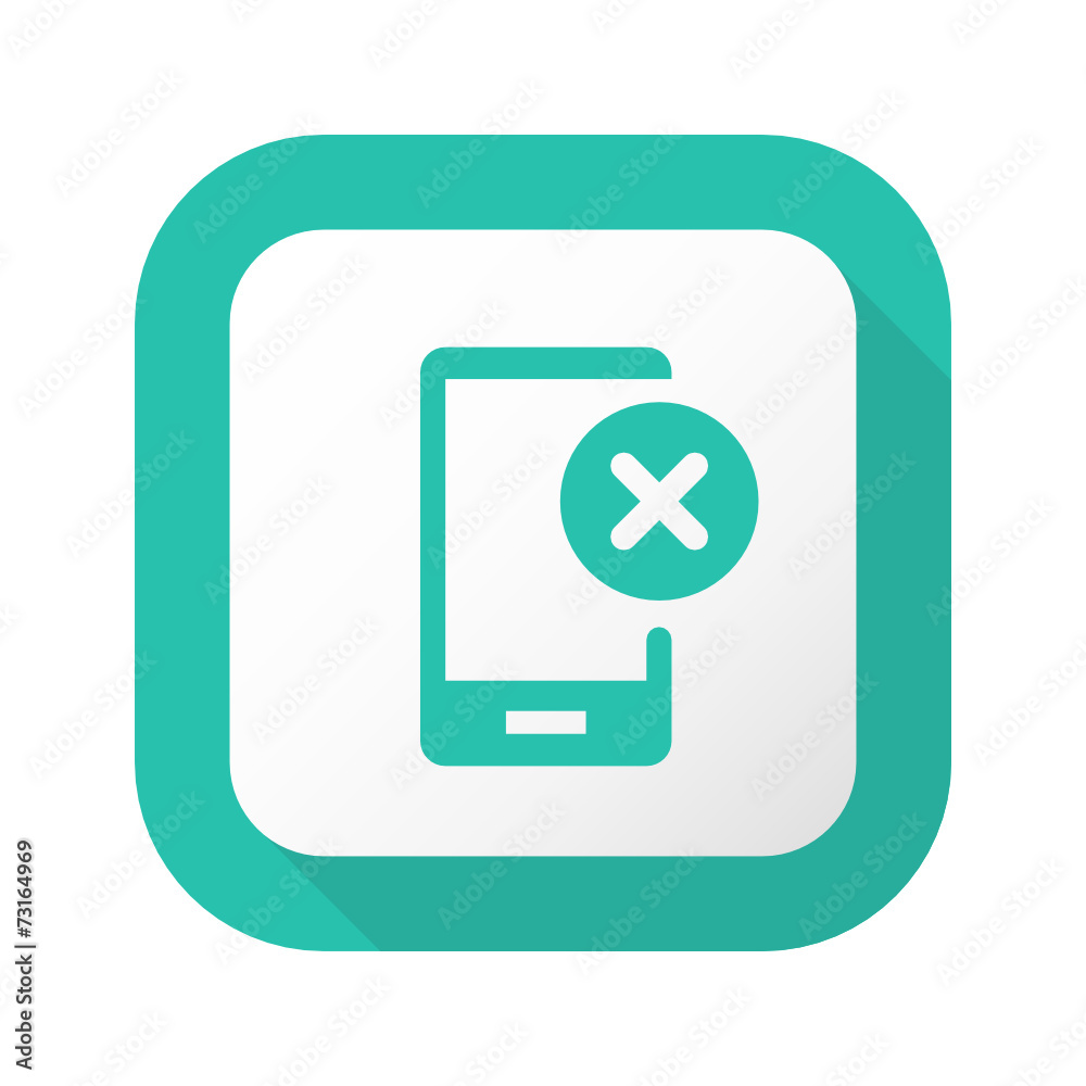 Flat Long Shadow Button - Vector Flat Long Shadow Button - Vector