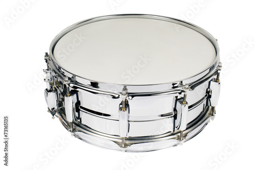 Foto snare drum isolated on white