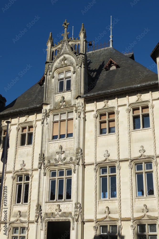 Maine-et-Loire - Hôtel de ville de Saumur