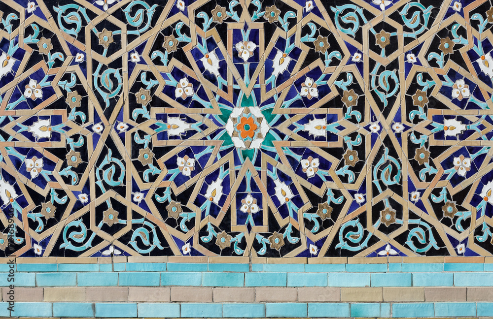 Mosaic pattern texture Mosaic pattern texture