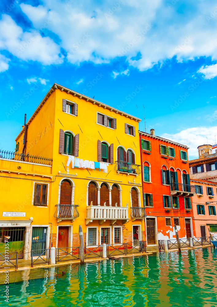 Obraz premium Beautiful very old buildings at Venice Italy