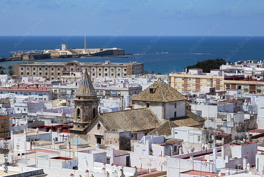 Cadiz, view from torre Tavira