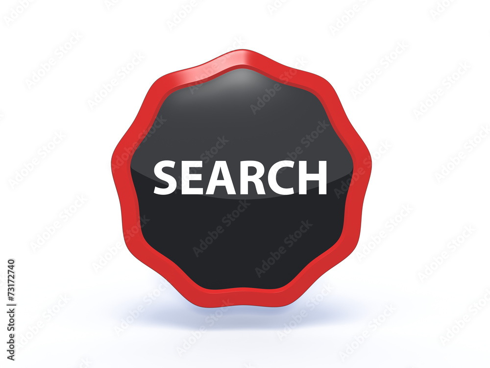 search star icon on white background search star icon on white background