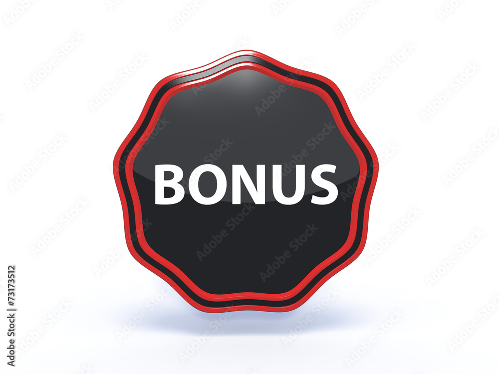 bonus star icon on white background bonus star icon on white background