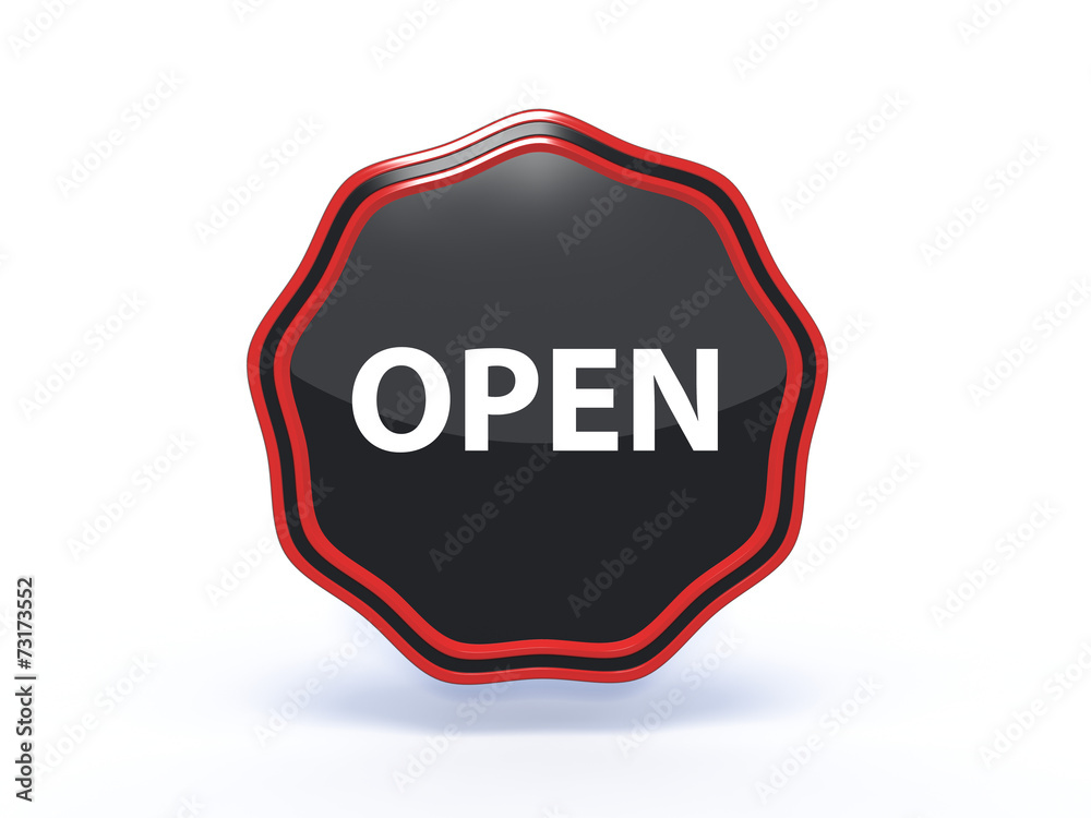 open star icon on white background open star icon on white background