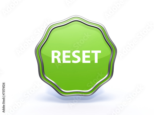 Obraz na płótnie reset star icon on white background