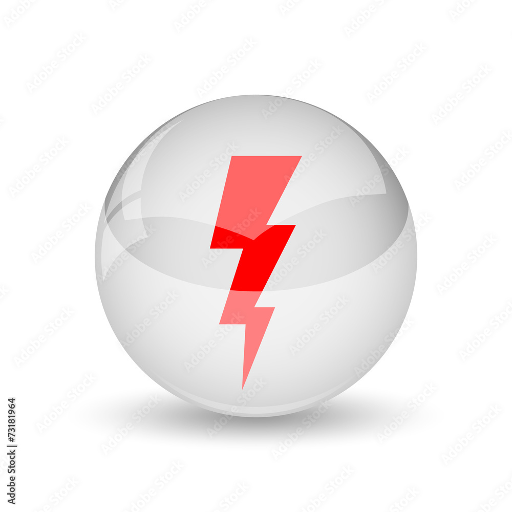Obraz premium Lightning icon