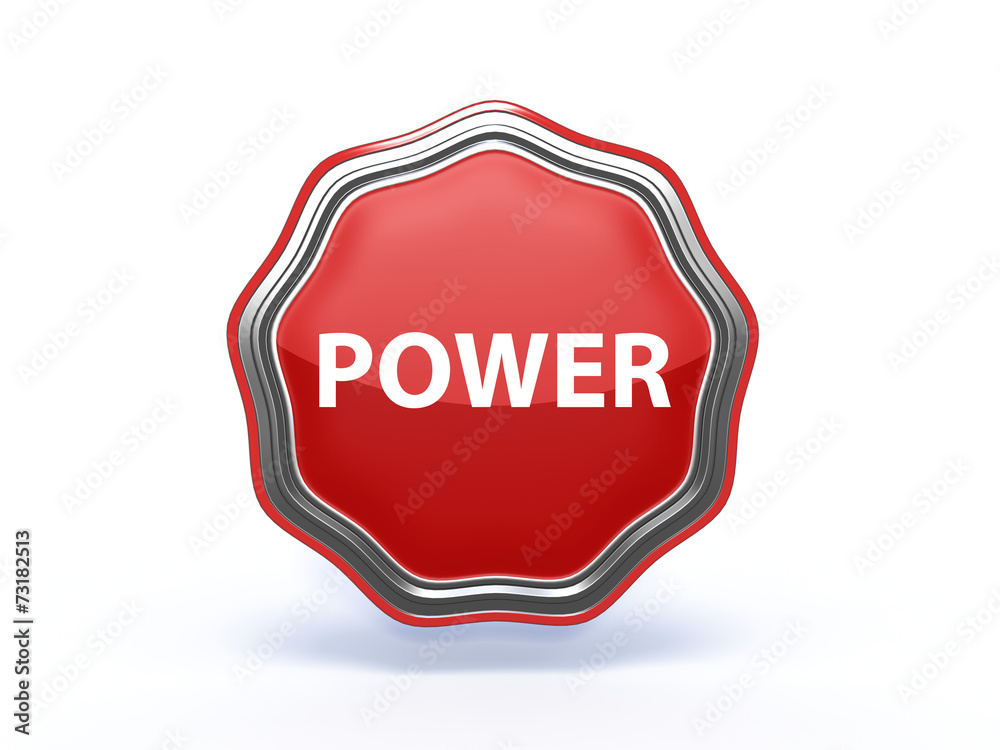 power star icon on white background power star icon on white background