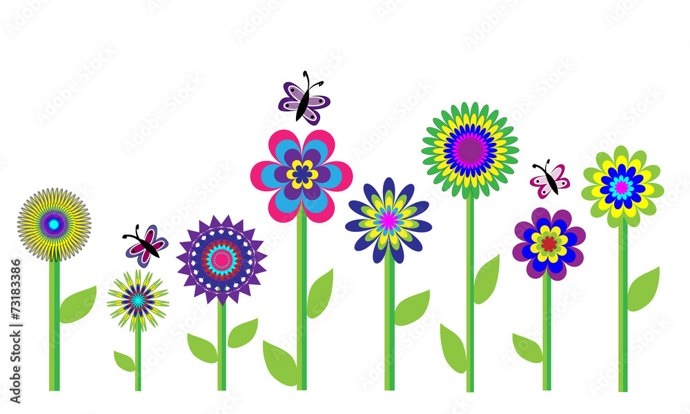 Flores variadas.