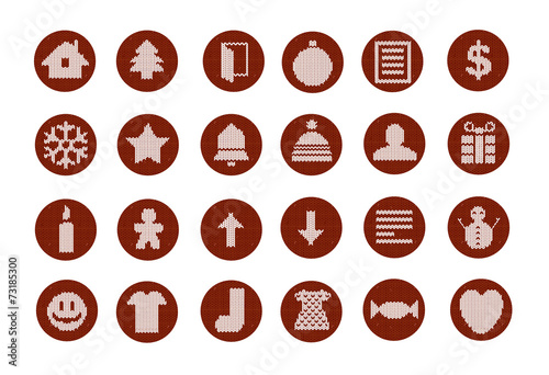christmas knitwear icons