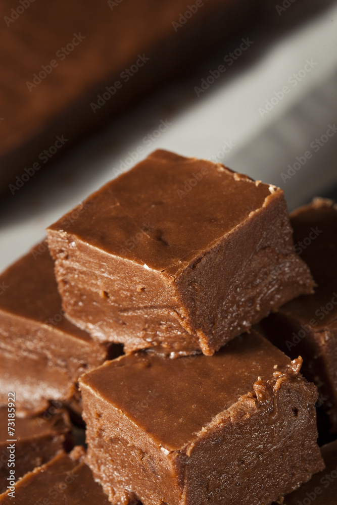 Homemade Dark Chocolate Fudge Homemade Dark Chocolate Fudge