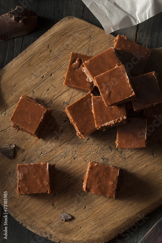 Homemade Dark Chocolate Fudge