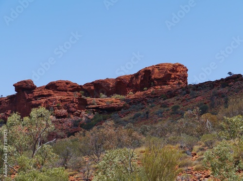 The Watarrka national park in the Northern Territory