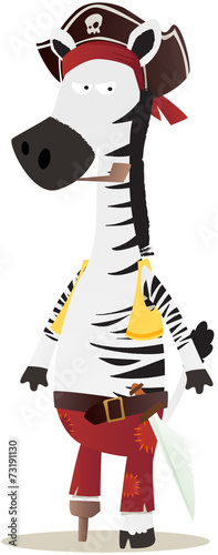 zèbre pirate