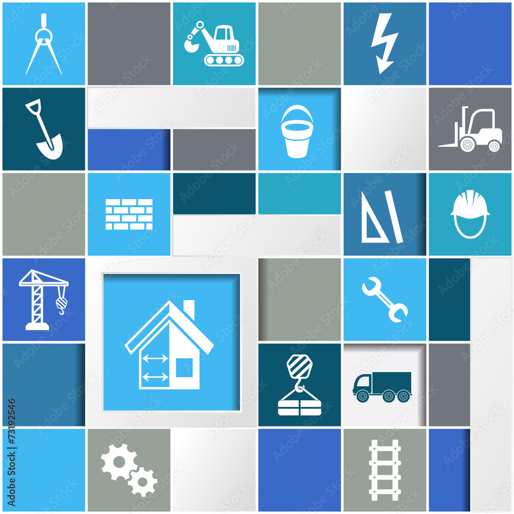 Construction infographic design Construction infographic design