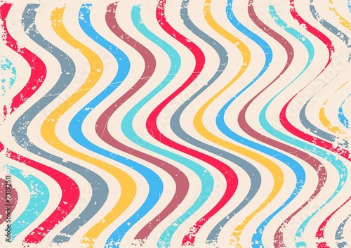 Abstract retro background