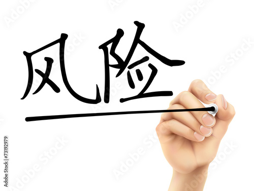 simplified Chinese words for Risk