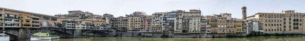 Ponte Vecchio large panorama