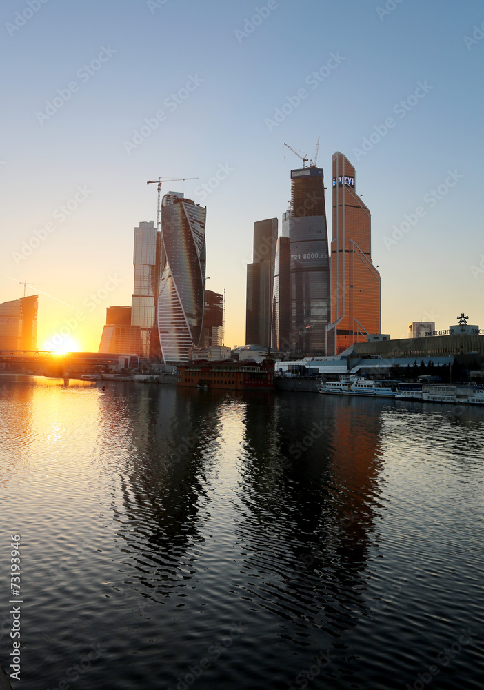 Obraz premium business center
