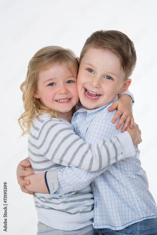 happy children couple happy children couple