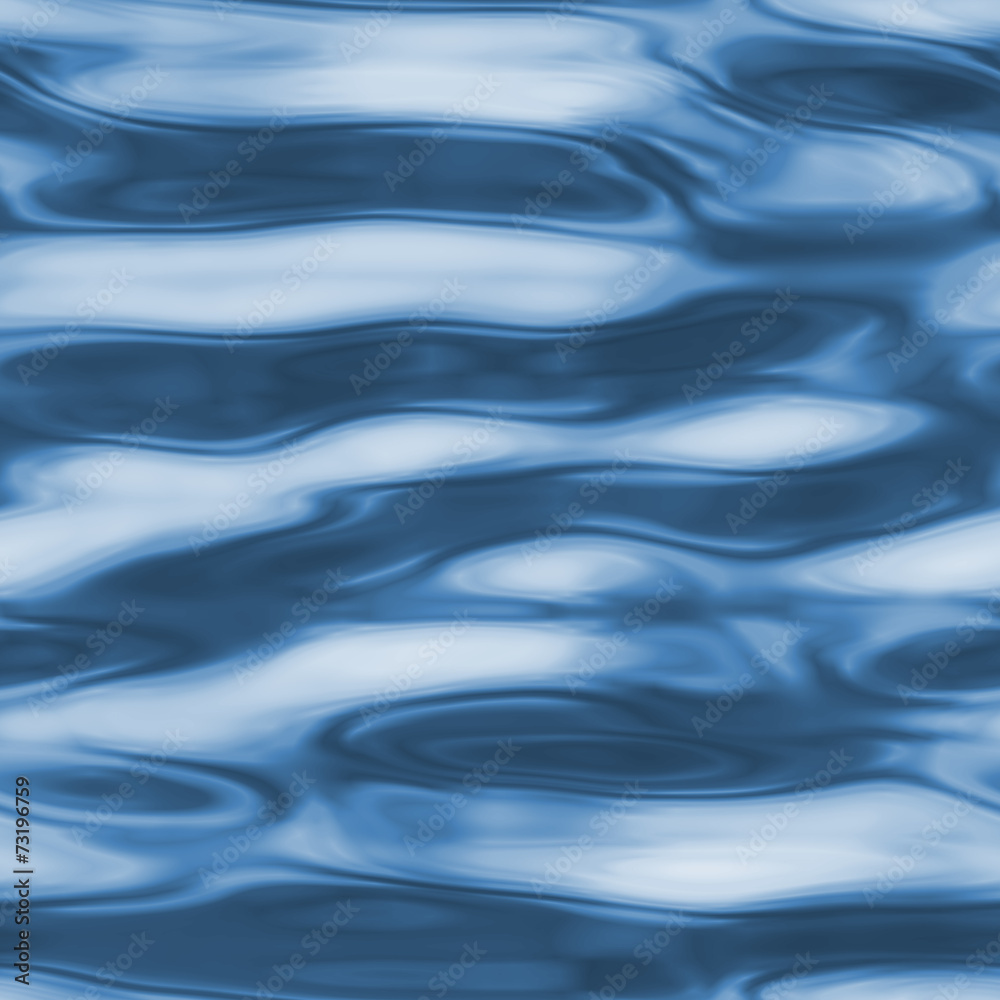 Seamless texture of blue liquid