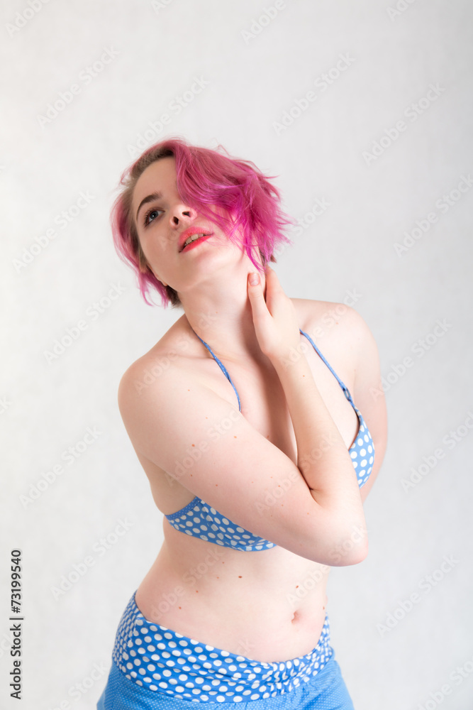 girl in blue bikini girl in blue bikini
