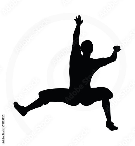 illustration of senior climber man