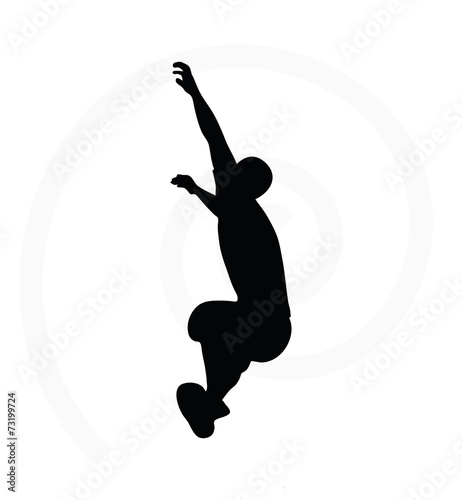 illustration of senior climber man