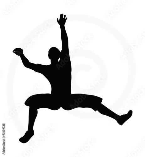 illustration of senior climber man
