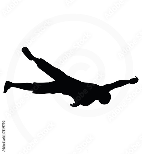 illustration of senior climber man