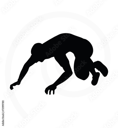 illustration of senior climber man