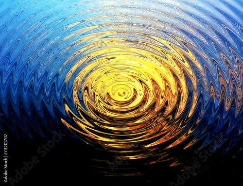 Quadro su tela Vortice nell'acqua