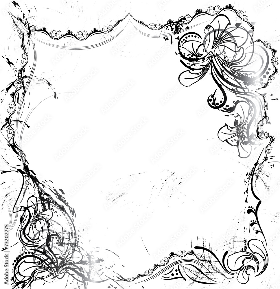 Frame in luxury style Frame in luxury style