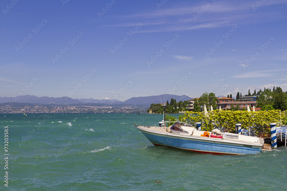 Obraz premium Urlaub am Gardasee