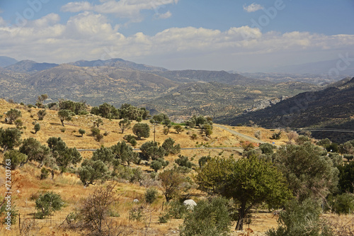 Kreta, Landschaft mit Ida-Gebirge
