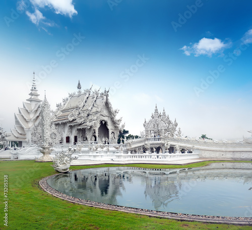Chiang Rai Thailand, Wat Rong Khun white temple
