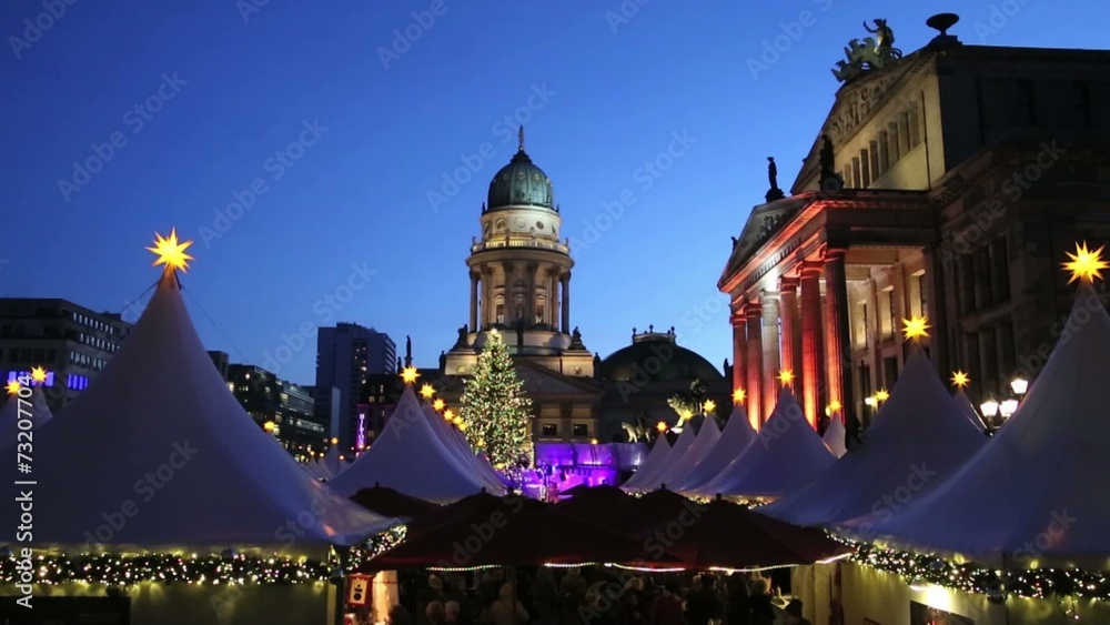 Weihnachtsmarkt, Berlin Gendarmenmarkt