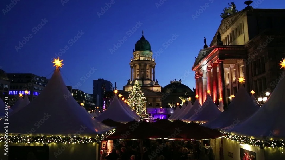 Weihnachtsmarkt, Berlin Gendarmenmarkt