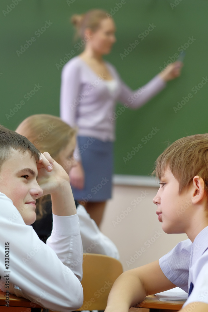 Child Not Listening To Teacher