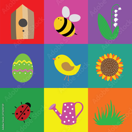 Vector symbols of spring