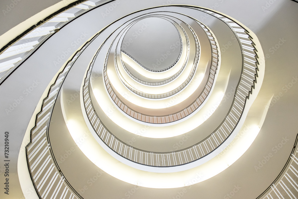 Fototapeta premium spiral staircase