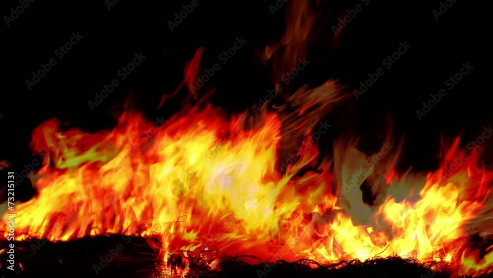 Flame burning Flame burning