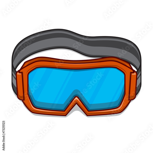 Snowboard ski goggles.