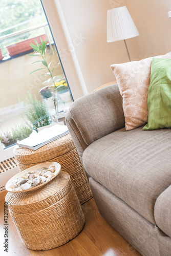 Obraz na płótnie home w salonie